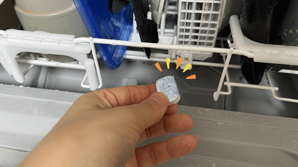 食洗機の固形洗剤