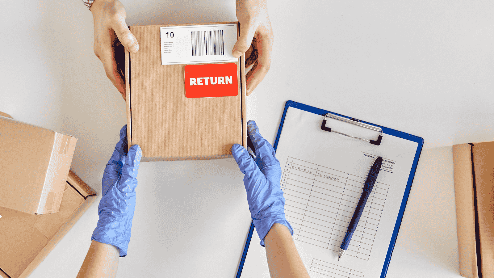 受け取れず返送された場合