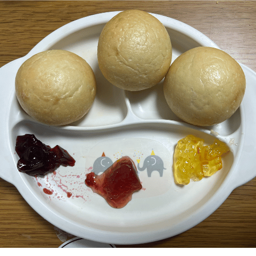 モグモのおやつにもピッタリ！国産さつまいもパン- 3個入り- /プティポワン