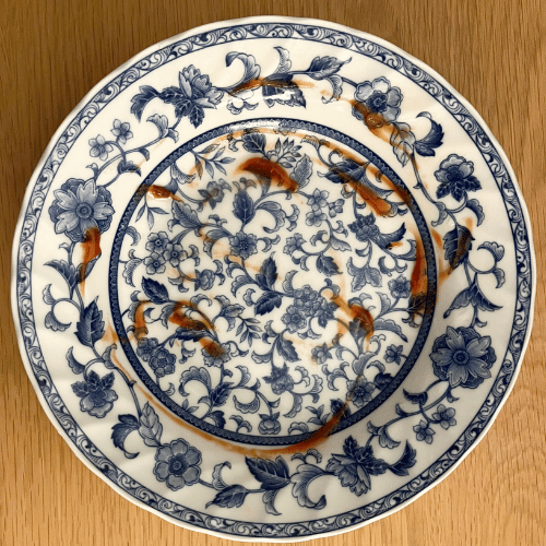 完食したモグモのモグモのふわふわたまごのオムライス