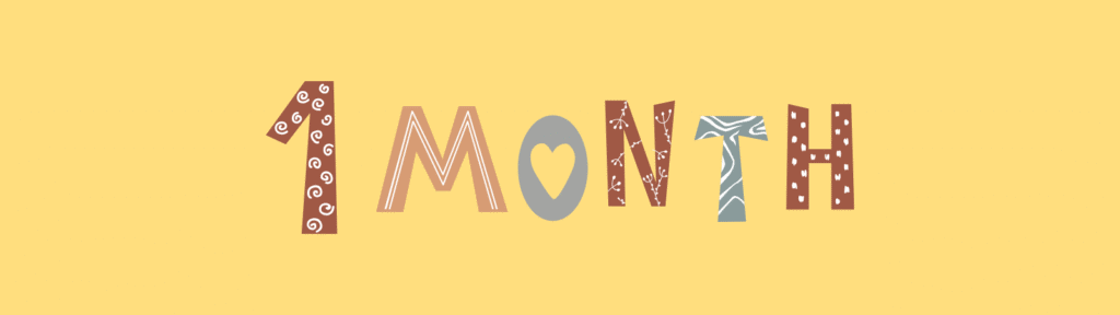 1ヶ月