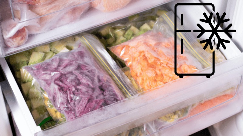 冷凍保存できるかの確認方法